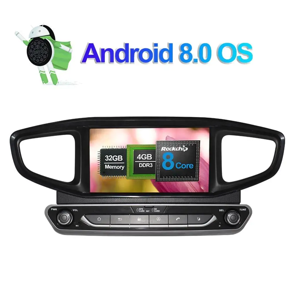 8 дюймовый Android 7 1/8 0 Восьмиядерный 4 Гб ОЗУ автомобильный радиоприемник стерео для