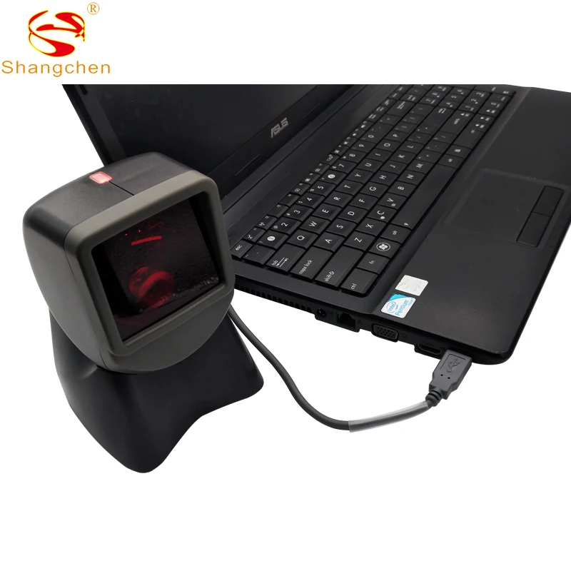 Laser scanning platform laser barcode scanner code reader data collector supermarket SC-7190 | Компьютеры и офис