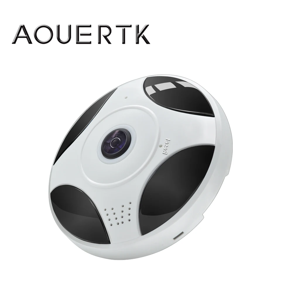 Камера видеонаблюдения AOUERTK 960P 360 градусов двухстороннее аудио ночное видение