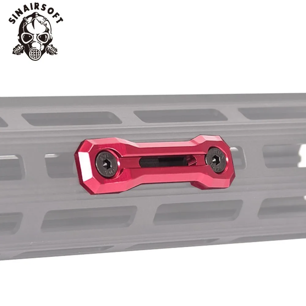 Новый CNC сплав поручень украшения Fit Keymod M Lok система для страйкбола AEG Охота
