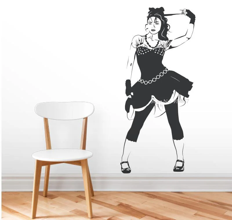 Лидер продаж настенные художественные наклейки Мадонны для домашнего декора