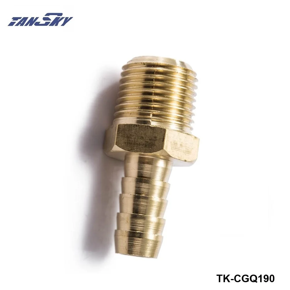 Прямой фитинг 1/2 &quotшланг ID BARB 1/2&quot NPT Мужской для топлива воздуха воды нефти газа