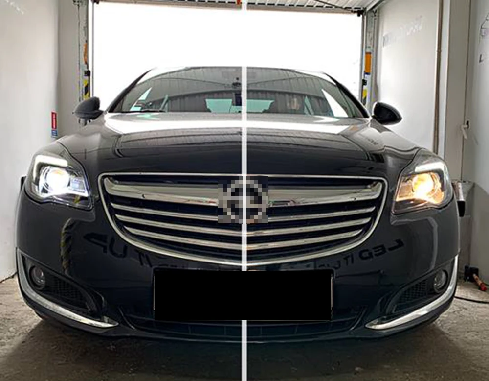 9012 HIR2 P9 светодиодные фары лампы для фар набор 100 Вт 13600LM чипы 6000K Opel Insignia 1st. Gen. FL