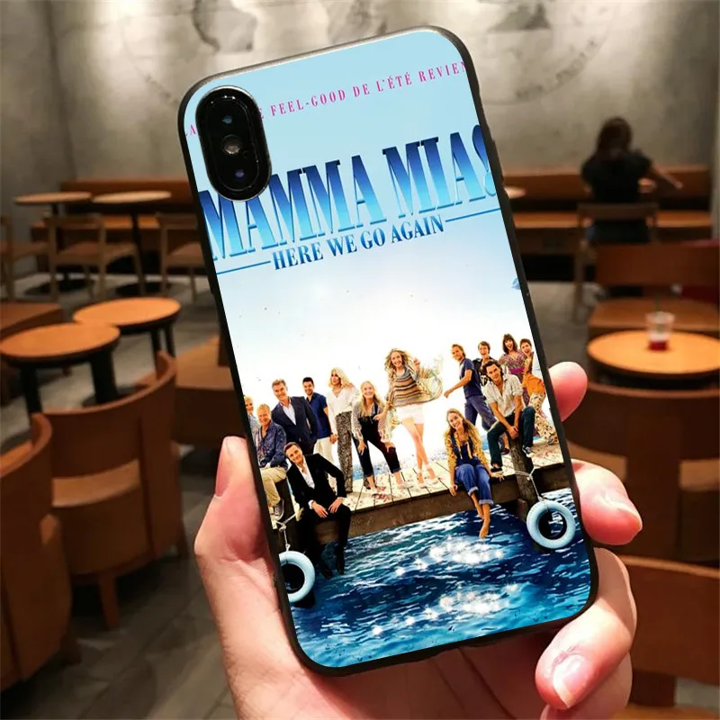 Мама Мия! Здесь мы снова отправляем Мягкий силиконовый чехол из ТПУ для iphone 6 7 8 plus