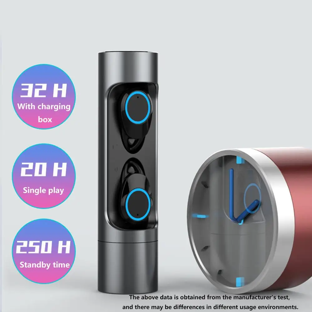 ZUOYA X8 TWS Touch Control Bluetooth 5 0 наушники стерео беспроводные шумоподавляющие Игровые для