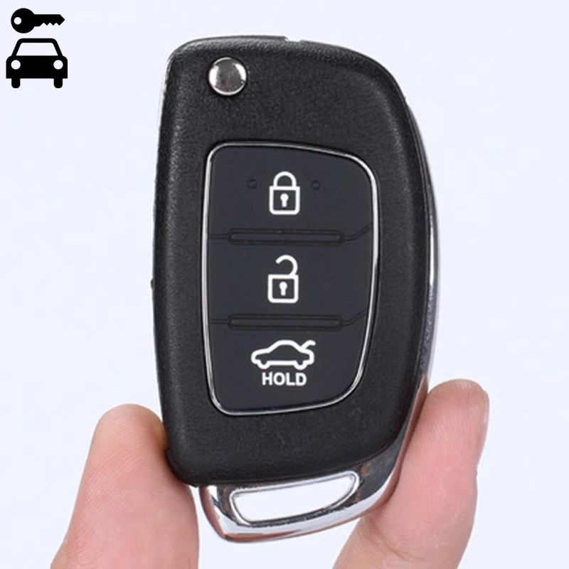 Запасной ключ для Hyundai Solaris Elantra ix25 i40 ix35 ix45 i20 Verna 3 кнопки дистанционного