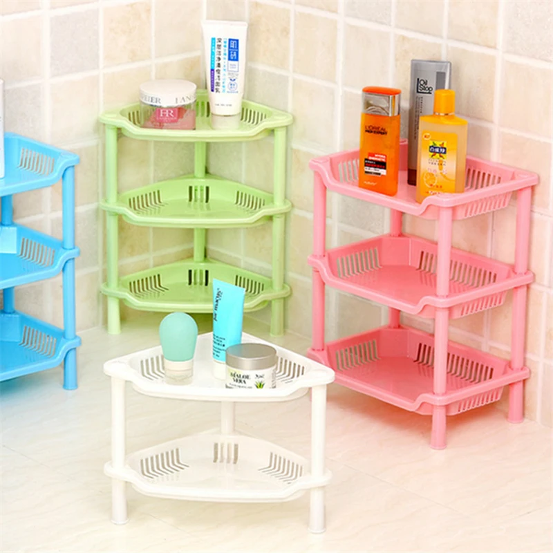 Новая модная полка кухонный стеллаж для хранения съемная трехуровневая стойка