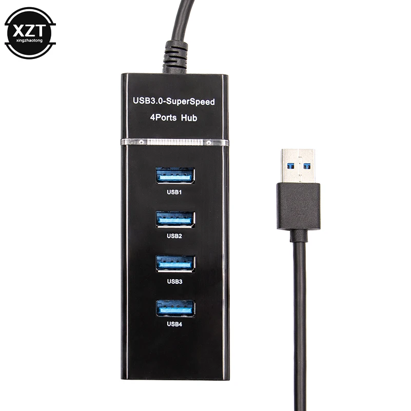 Высокоскоростной концентратор USB 3 0 4 порта мульти концентраторы usb разветвитель