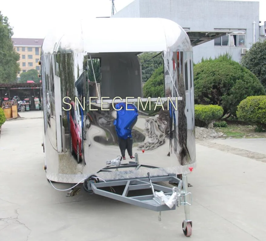 Новый дизайн китайская Мобильная тележка для фаст-фуда с колесами трейлер еды |