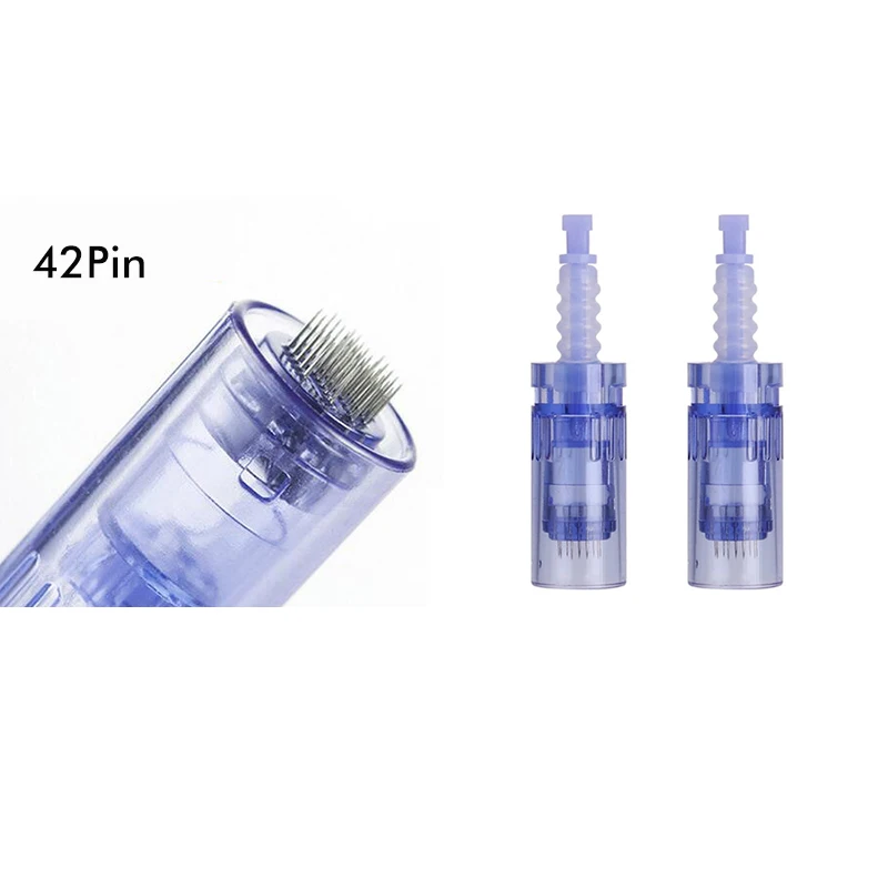 50 шт 36pin / 42pin электрические A6 иглы для дермапена штыковый картридж MYM Auto Microneedle Dr. Pen