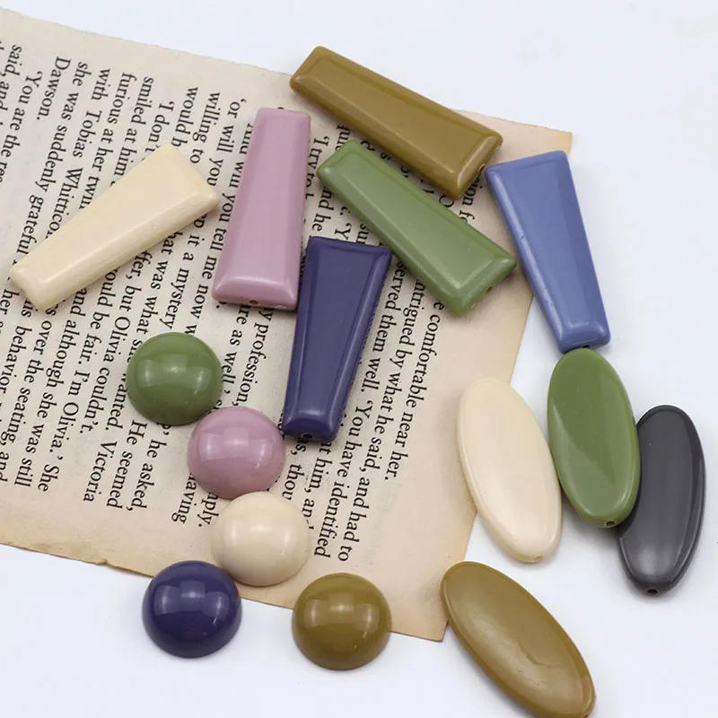 Полигональные полукруглые серьги-Эллипсы сделай сам | Украшения и аксессуары