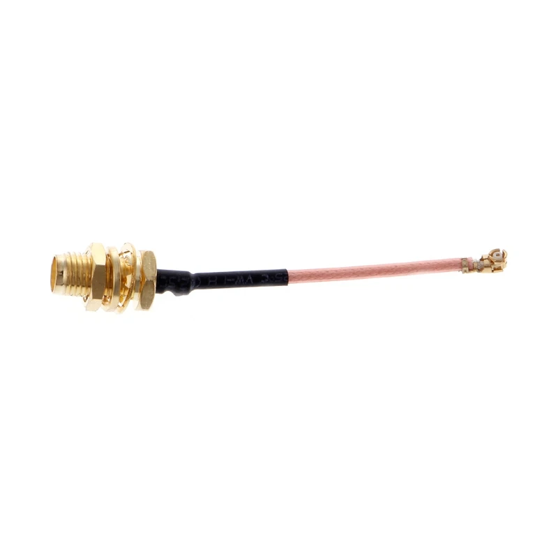 

5Pcs 5cm RG178 Extension Cable Gold Plated RF Straight SMA Female Jack to IPEX Connector Pigtail Cord