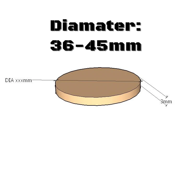 10x MDF базы-пользовательские круглые базы-на основе лазерной резки Wargames дерево |
