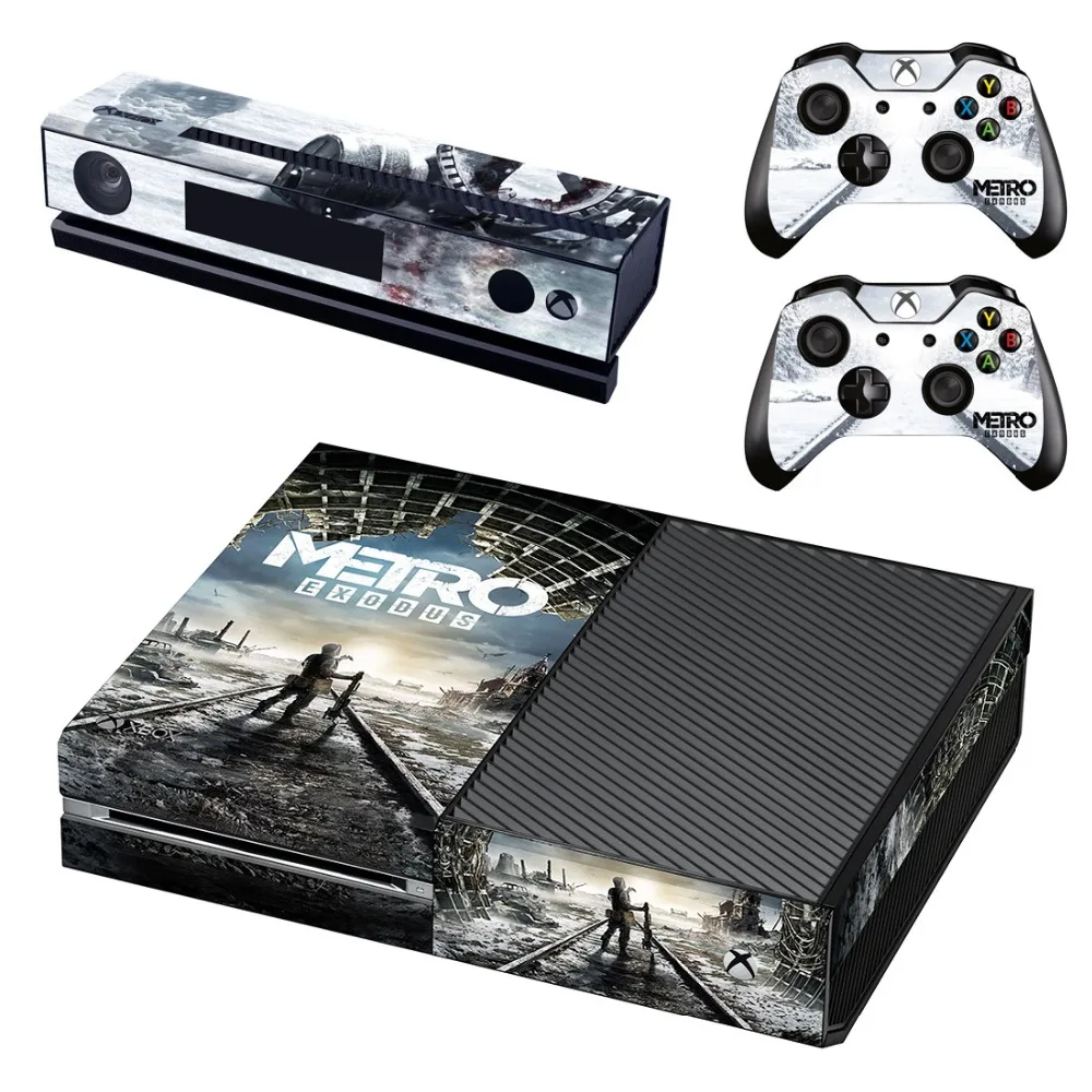 New Skin Sticker Decal For Xbox One Console and Kinect 2 Controllers Vinyl - Metro Exodus | Электроника