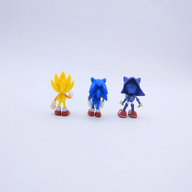 Sonic boom Редкие dr Эггман Шэдоу Knuckles хвосты Эми супер металсоник пластиковая фигурка