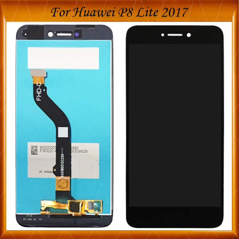 Высококачественный ЖК дисплей и дигитайзер сенсорного экрана для Huawei P8 Lite 2017