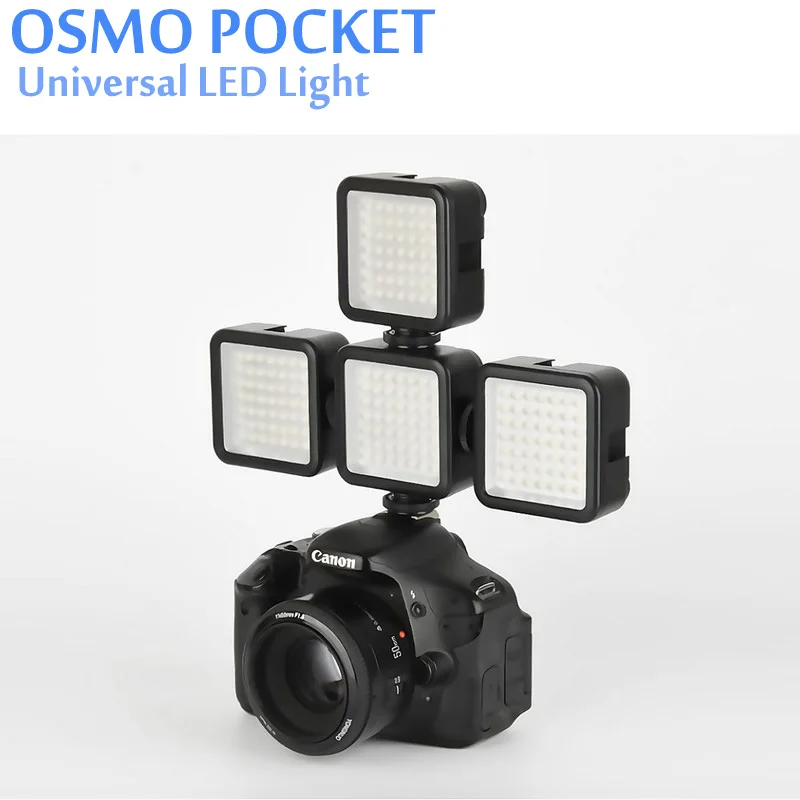 Мобильный карманный светодиодный фонарь Osmo для фото и видеосъемки Для Zhiyun Smooth