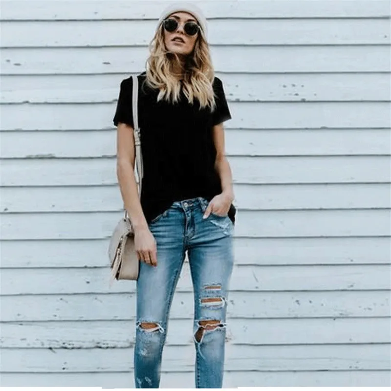 Летние Повседневное Streetwears футболки Для женщин О образным вырезом короткий рукав