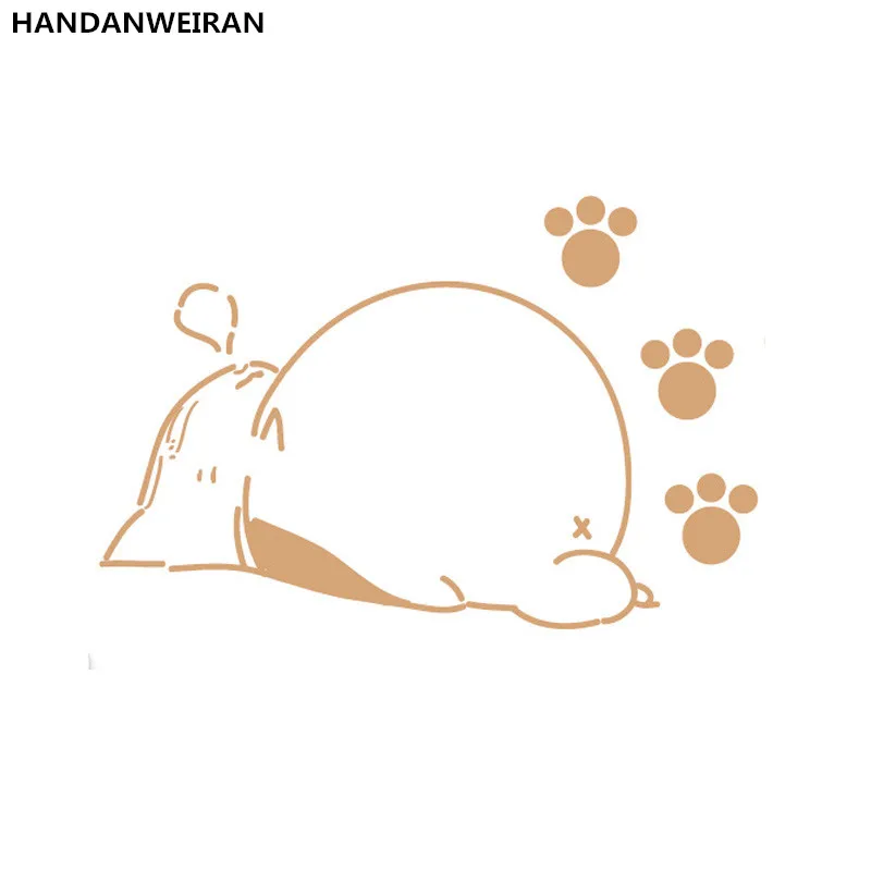 Интересная Серия коричневый мультфильм кошка стены Стикеры переключатель