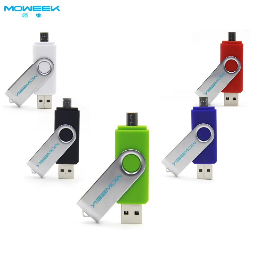 Moweek 16GB OTG USB flash drive16GB 8GB 32GB usb 2.0 pendrive for smart phone | Компьютеры и офис