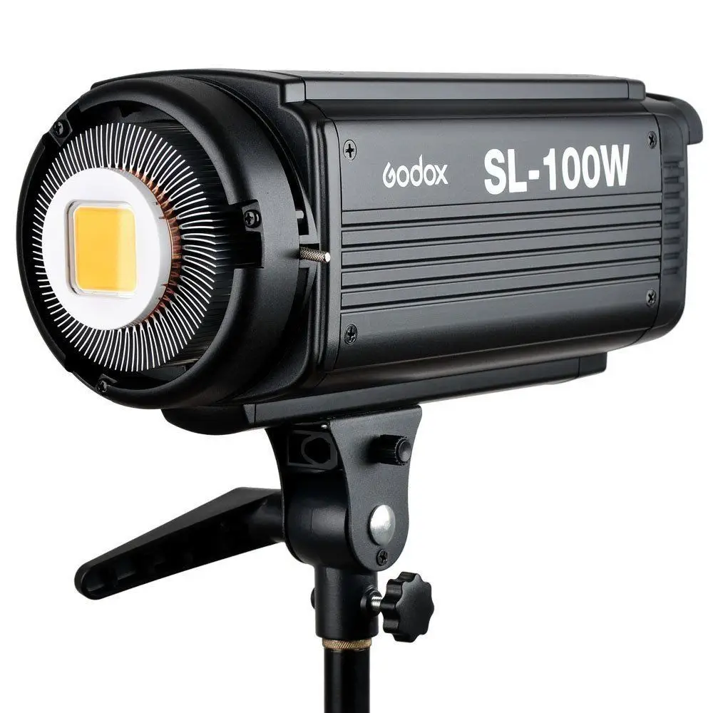 Godox SL-100W светодиодный видео светильник 100 Вт лампы 6500LUX непрерывной студийной
