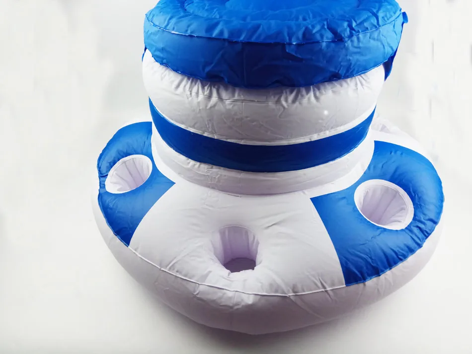 Inflatable Ice Bucket Inflatable Pool Float Pool Swimming Floating Pool Inflatable Toys Inflatable Drink Beer Holder Pool Table