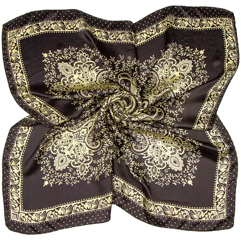 Женский шарф из 100% шелка с узором пейсли шелковый бандана 2019|scarf paisley|silk bandanasquare silk