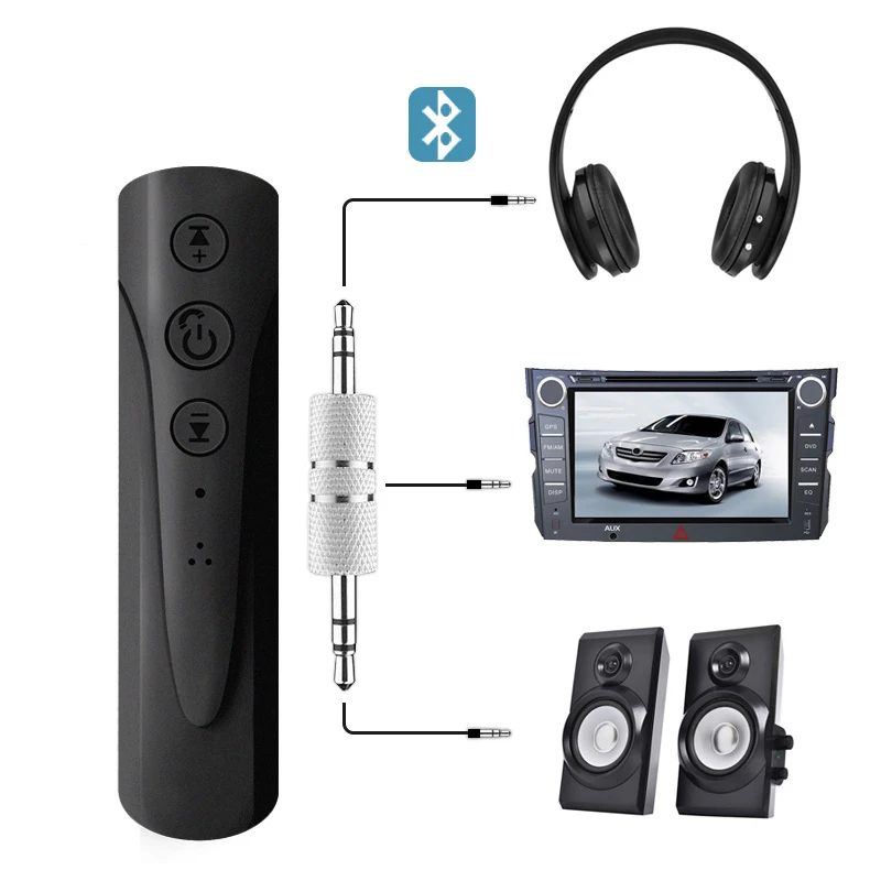 Автомобильный комплект громкой связи Bluetooth беспроводной динамик телефон MP3
