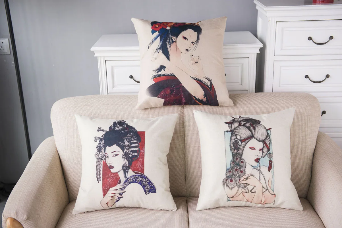 Houspace новые хлопковые льняные вишневые деревья для украшения дома дивана