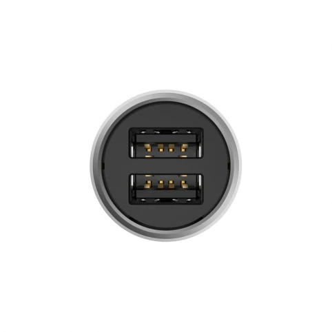 Оригинальное автомобильное зарядное устройство Xiaomi QC3.0, быстрая зарядка, металлическое двойное USB умное управление, быстрая версия, автомобильное зарядное устройство