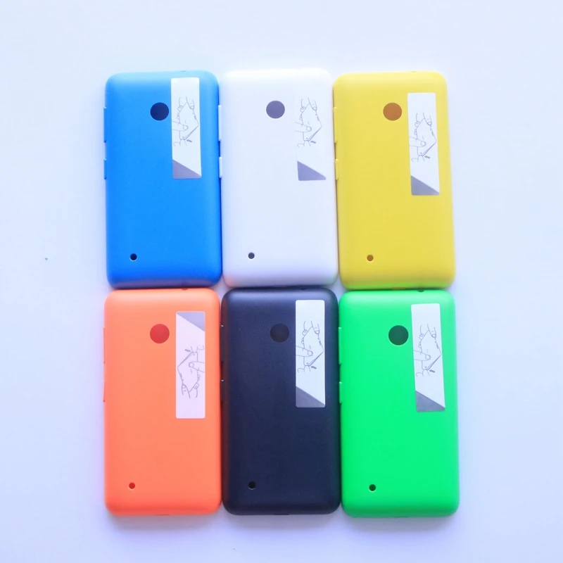 100% Оригинальный чехол для Nokia lumia 530 N530 с кнопками громкости | Мобильные телефоны и