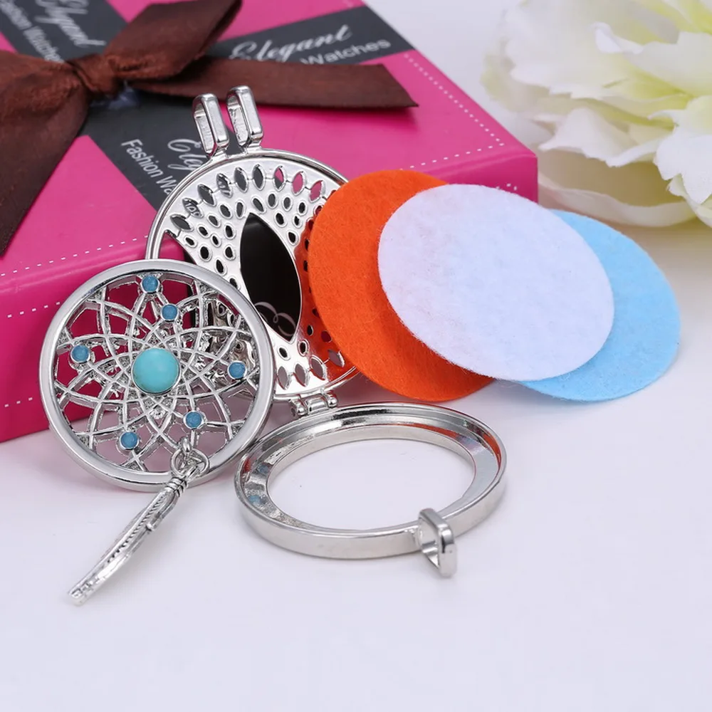 Ароматерапия ювелирные изделия ожерелье Винтаж мои DIY монеты угол крыло медальон