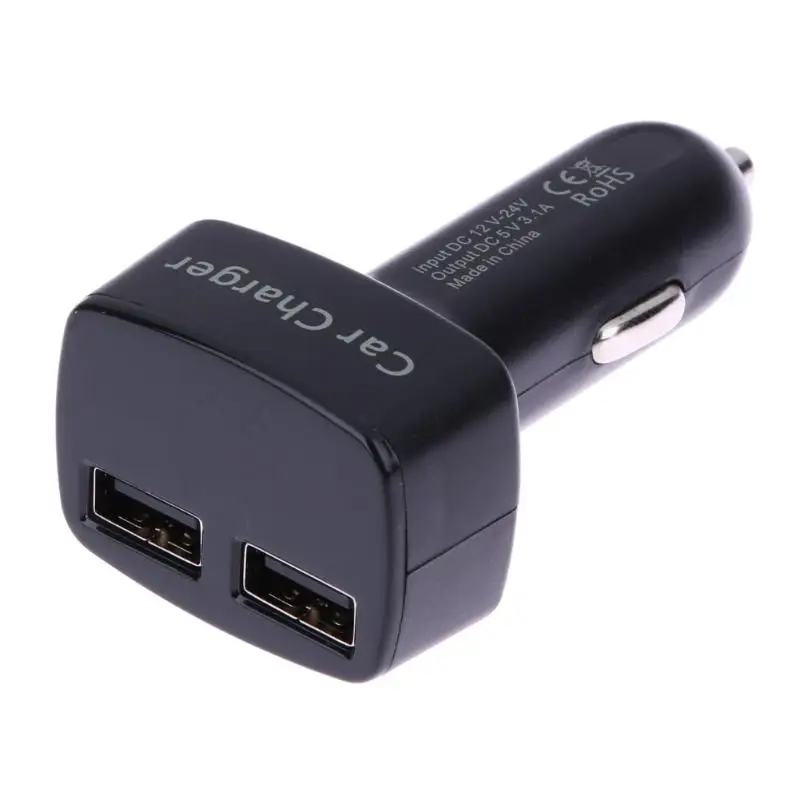 Универсальный 4 в 1 двойной USB разъем адаптер светодиодный Напряжение DC 5 В 3.1A выход температура измеритель тока тестер для телефона