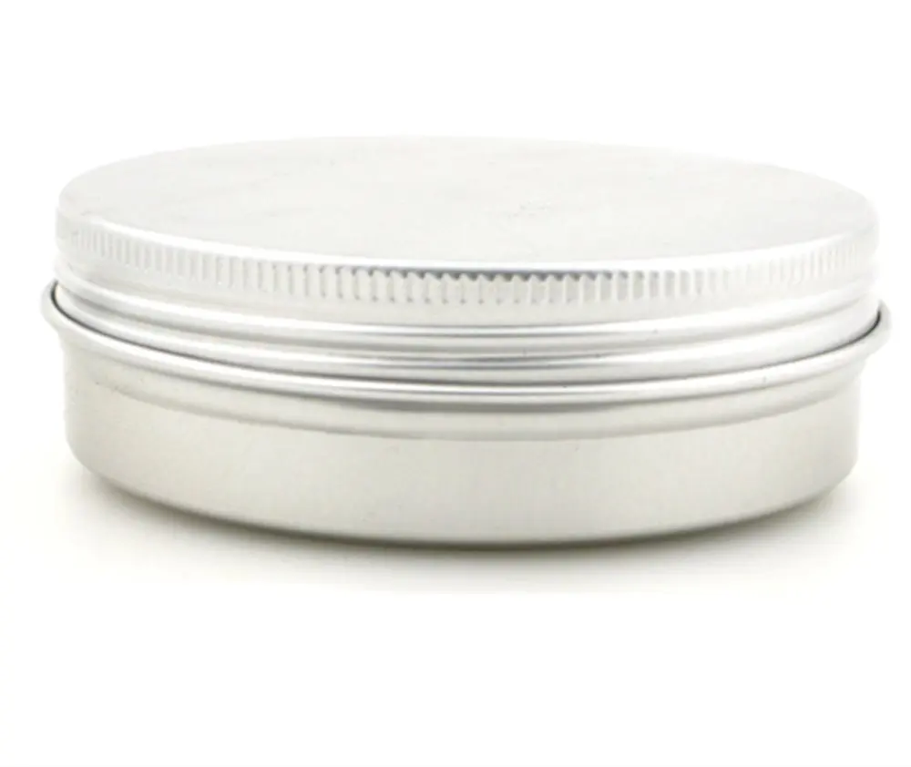 

4oz/120ml/g Aluminium Tins jar pot, containers with screw thread