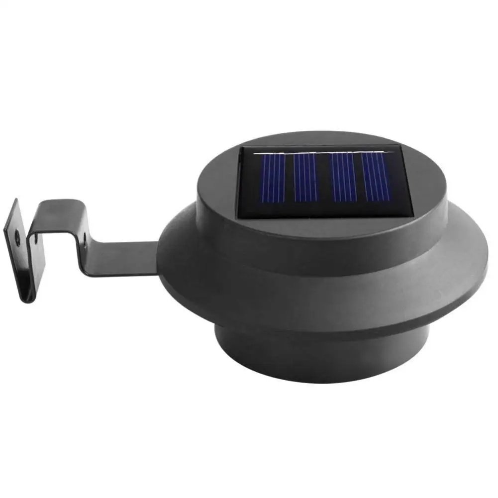 3 светодиодных солнечных батареях Открытый свет забор двора стены желоба тропа
