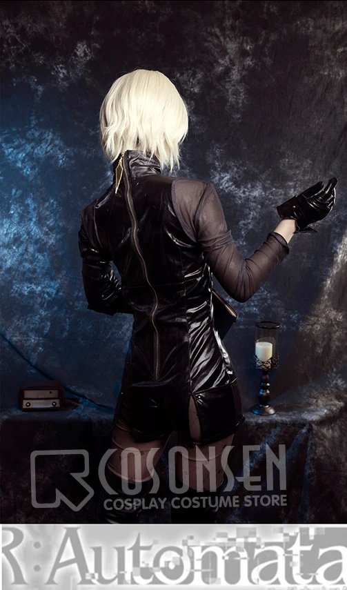 Игра NieR Automata Operator 6O/21O Косплей ONSEN Косплей Костюм Косплей женское платье нарядное платье