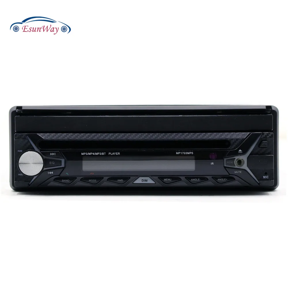 7-дюймовый 1Din HD сенсорный экран Выдвижной Bluetooth MP5 плеер для автомобиля CD/DVD радио |