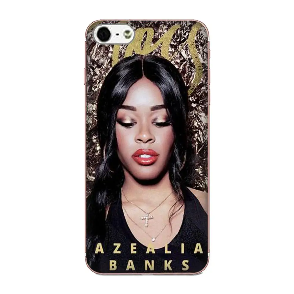 Для Galaxy A3 A5 A7 On5 On7 2015 2016 2017 Grand Alpha G850 Core2 Prime S2 I9082 мягкий с рисунками из ТПУ Azealia Banks |