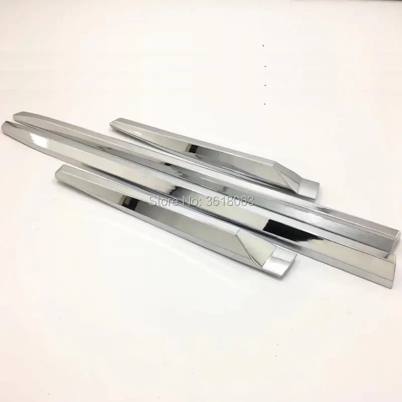Фото Для Toyota LAND CRUISER PRADO FJ150 2010-2021 молдинговая накладка на боковую дверь, облицовочная накладка, хромированная наклейка из АБС-пластика, автомобильные аксессуары №2