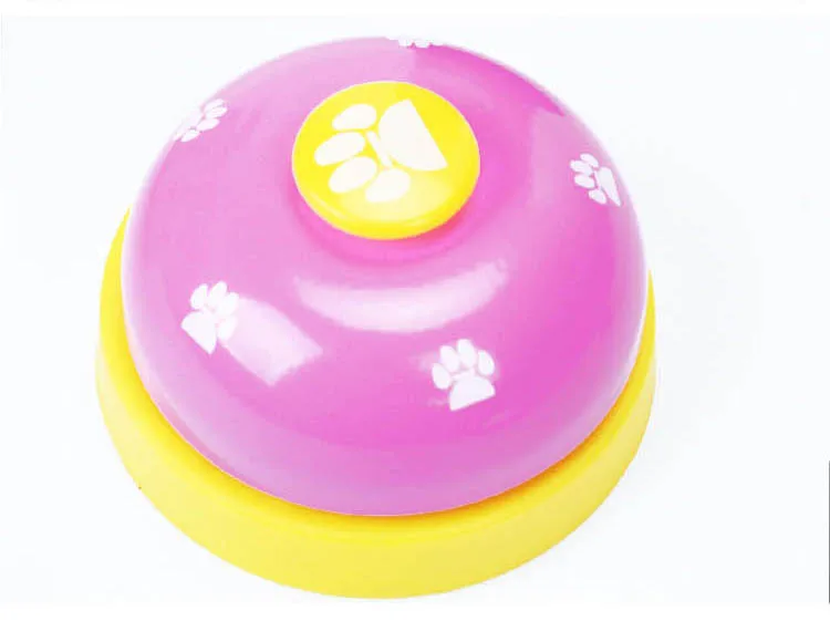 Durable Pet Dog Trainer Sound Bells Squeaky Feeding Food Portable Bell Toys Professional Supplies Дом и сад