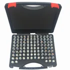 1,00  2,00 мм  3,00 мм  4,00  5,0 прецизионный стальной штифт Шаг 0,01 мм Гладкая вилка ДАТЧИК ОТВЕРСТИЯ набор штифтов измерительный инструмент, 101 шт.лот