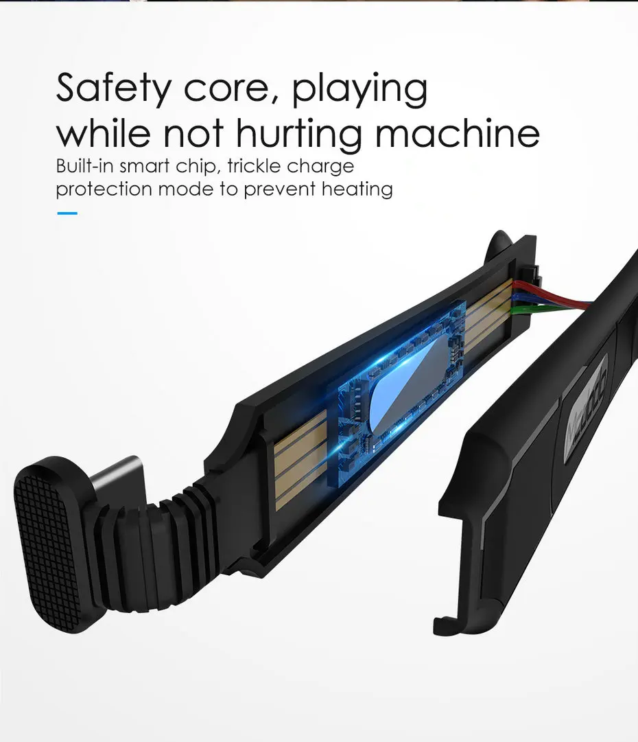 Mcdodo usb type-C кабель для samsung S9 S8 Xiaomi Redmi Note 7 2A Быстрая зарядка USB C для HUAWEI P30 Pro P20 игровой кабель для передачи данных Шнур