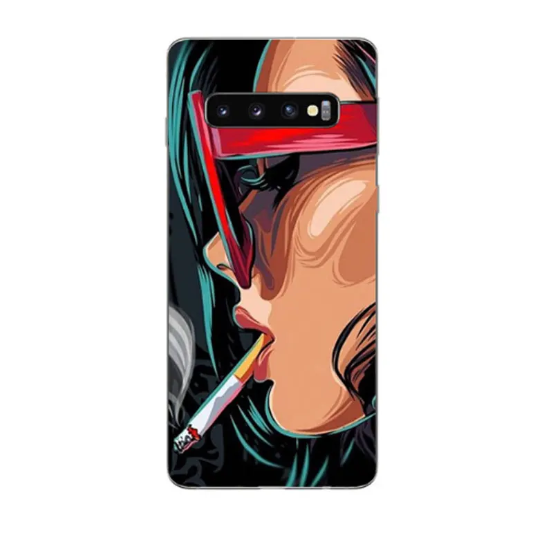 4 Чехол для samsung S10 Plus чехол для телефона S10E, силиконовая Мягкая задняя крышка из ТПУ для samsung Galaxy S10 S10Plus чехол корпус S10 - Цвет: 4