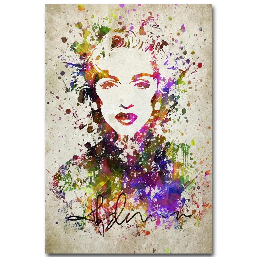 Мэрилин Монро арт в стиле минимализма холст плакат печать горячая пленка звезда