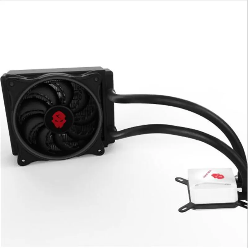 Интегрированный RGB Silent Процессор водяного охлаждения радиатора комплект 120 мм
