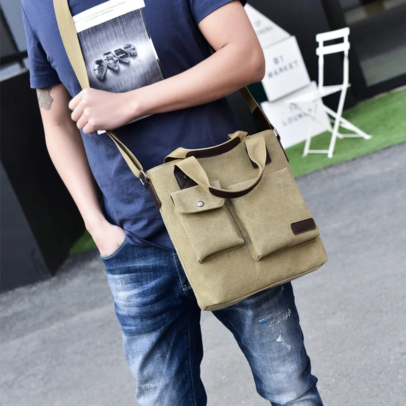 YUTUO лидер продаж деловая сумка повседневная винтажная многофункциональная