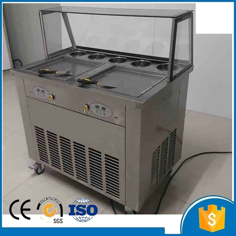 Двойной квадратный сковорода с 5 резервуарами контроль температуры дисплей ролл