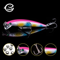 qxo minnow crankbaits float all for fishing bait for fishing insect popper fishing lures silicone wobble artificial bait boat