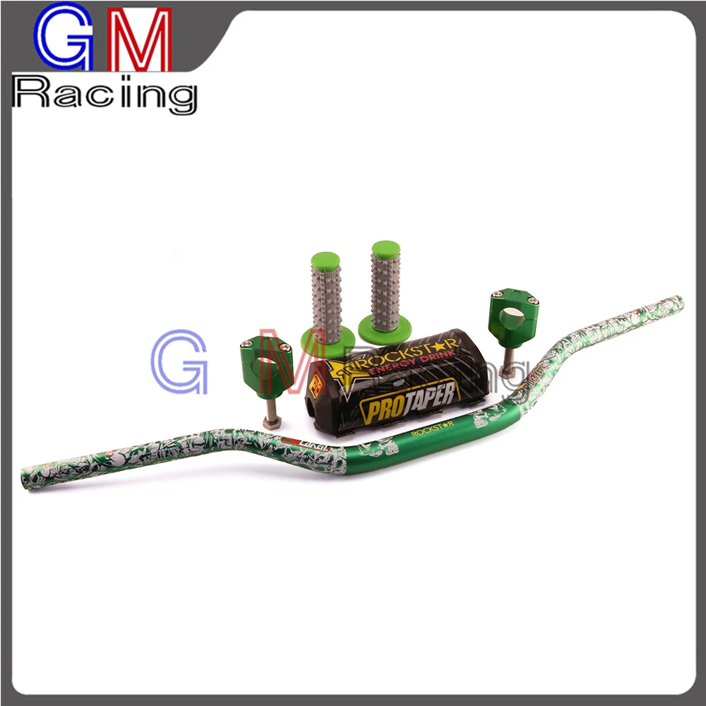1 Руль 1/8 &quot28 мм для мотоциклов KAWASAKI KX125 KX250 KX250F KX450F KXF250 KXF450 KX 250F 450|Руль велосипеда| |