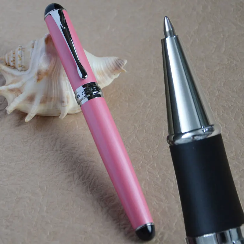 Шариковая ручка JINHAO X750, глянцевая черная и серебристая, белая, синяя, золотая, 15 видов цветов на выбор, для офиса, офиса, офиса - Цвет: pen as this picture